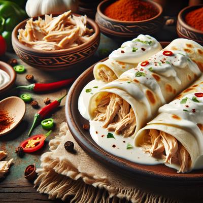 Image of Sour Cream Enchiladas