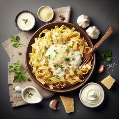 Image of Sour Cream Fettuccine