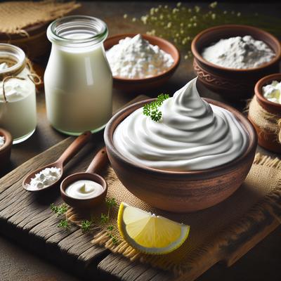 Image of Sour Cream from Powdered Milk