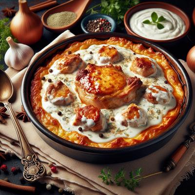 Image of Sour Cream Gravy Bake for Chops or Chicken