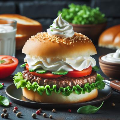 Image of Sour Cream Hamburger Sandwich Appetizers