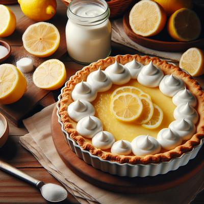 Image of Sour Cream Lemon Pie