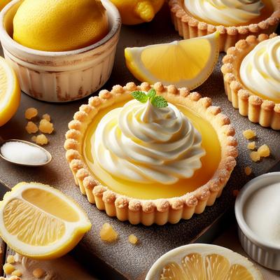 Image of Sour Cream Lemon Tarts