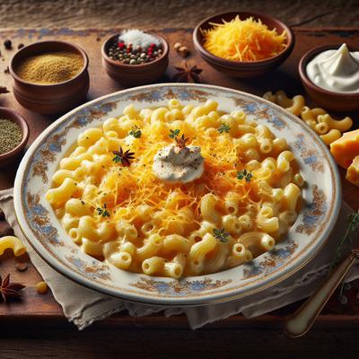 Image of Sour Cream Macaroni and Cheese