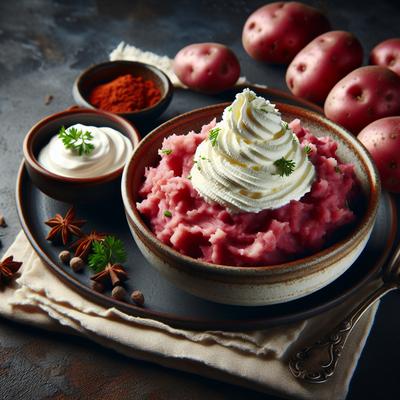 Image of Sour Cream Mashed Red Potatoes