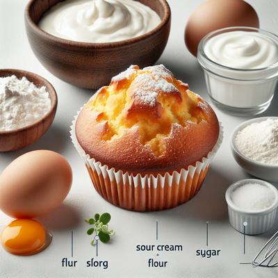 Image of Sour Cream Mini Muffins