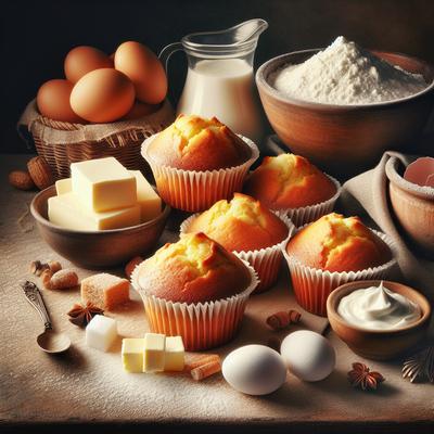 Image of Sour Cream Muffins