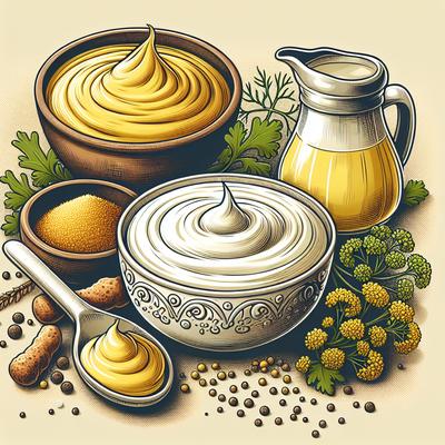 Image of Sour Cream Mustard Dipping Sauce