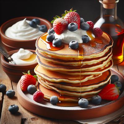 Image of Sour Cream Pancakes