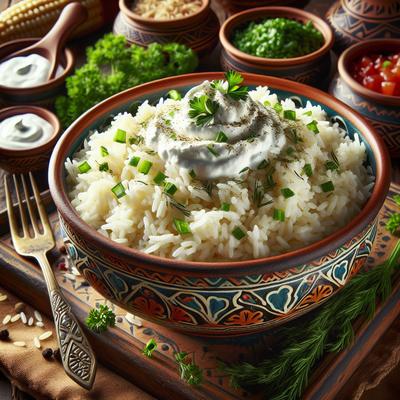 Image of Sour Cream Pilaf
