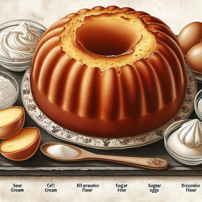 Image of Sour Cream Pound Cake
