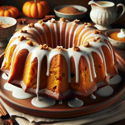 Image of Sour Cream Pumpkin Bundt Cake