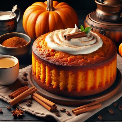 Image of Sour Cream Pumpkin Coffee Cake
