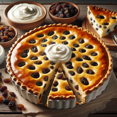 Image of Sour Cream Raisin Pie