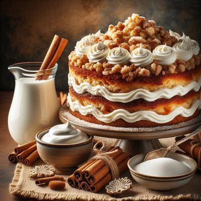 Image of Sour Cream Streusel Coffee Cake