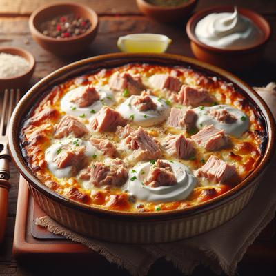 Image of Sour Cream Tuna Bake