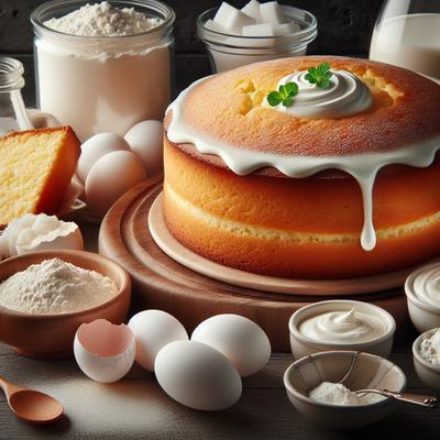 Image of Sour Cream White Cake