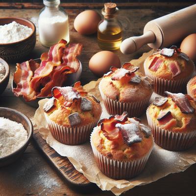 Image of Sourdough Bacon Muffins