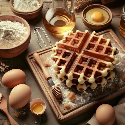 Image of Sourdough Belgian Waffles