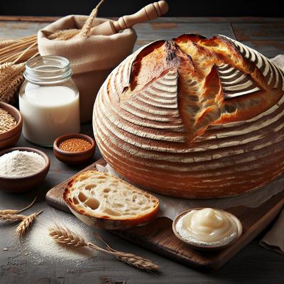 Image of Sourdough Bread Also Known As Grandma Angelitas Bread