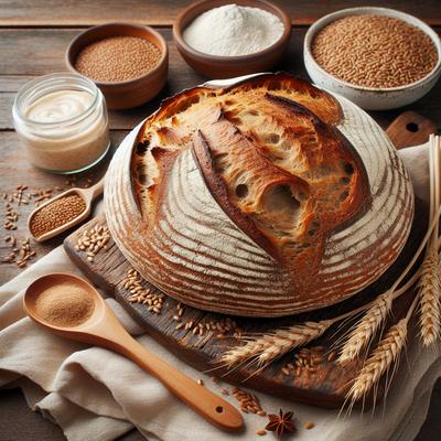 Image of Sourdough Brown Bread