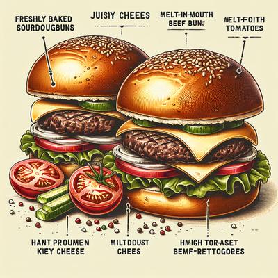 Image of Sourdough Cheeseburgers for 2