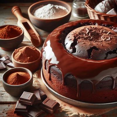 Image of Sourdough Chocolate Cake