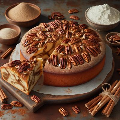 Image of Sourdough Cinnamon Pecan Coffee Cake