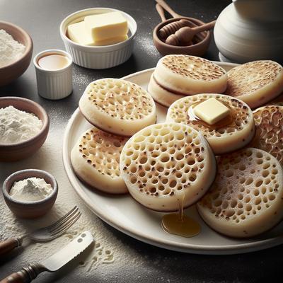Image of Sourdough Crumpets