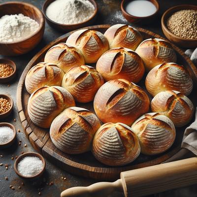 Image of Sourdough Dinner Rolls