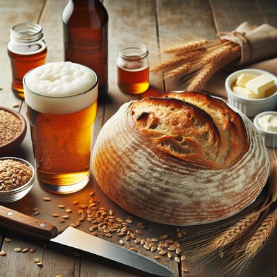 Image of Sourdough Malt Beer Bread