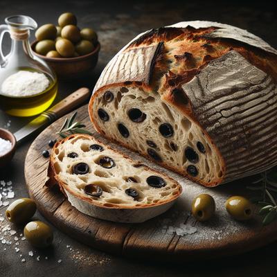 Image of Sourdough Olive Bread