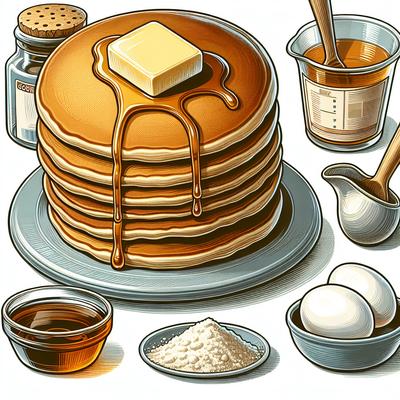 Image of Sourdough Pancakes 1