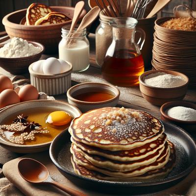 Image of Sourdough Pancakes Amish Friendship Bread Starter