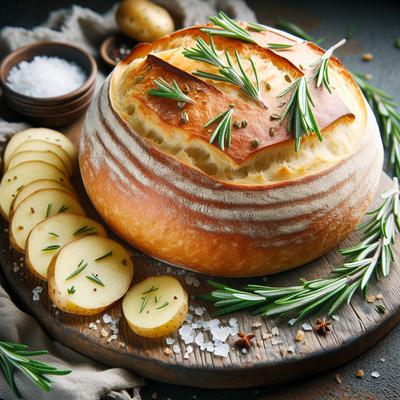 Image of Sourdough Rosemary Potato Bread