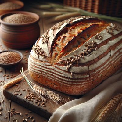 Image of Sourdough Rye Bread with Caraway
