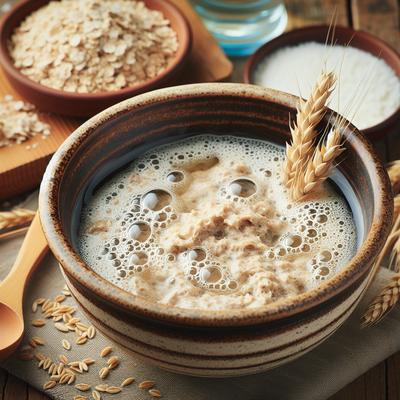 Image of Sourdough Starter from Flakes