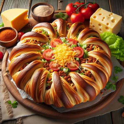 Image of Sourdough Taco Twist Bread