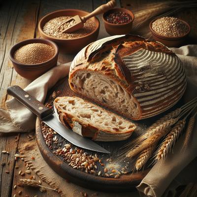 Image of Sourdough Three Grain Bread Abm