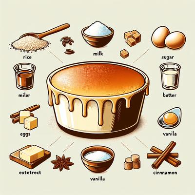 Image of South African Baked Rice Pudding