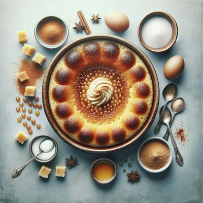 Image of South African Baked Sago Pudding
