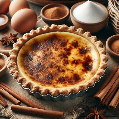 Image of South African Milk Tart Melktert