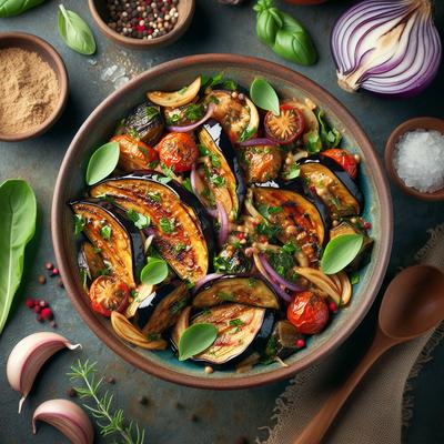 Image of South African Roasted Eggplant Salad