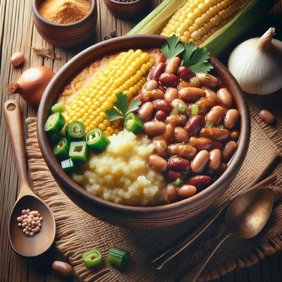 Image of South African Samp and Beans Umngqusho