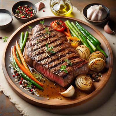 Image of South Beach Broiled Flank Steak