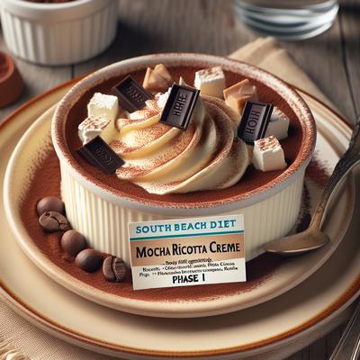 Image of South Beach Diet's Mocha Ricotta Creme Phase I