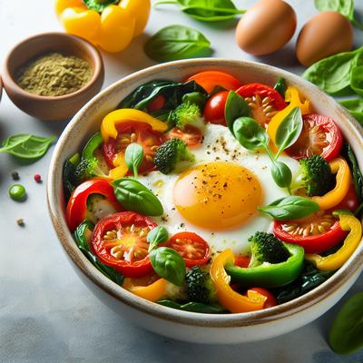 Image of South Beach Diet Baked Eggs