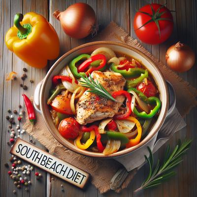 Image of South Beach Diet Smothered Chicken