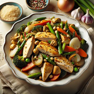 Image of South Beach Diet Veg Friendly Savory Chicken Saute