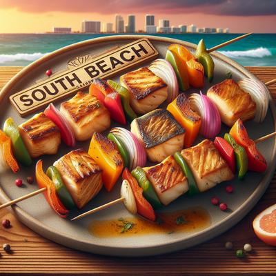 Image of South Beach Fish Kabobs